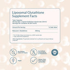 BodyBio Liposomal Glutathione Antioxidant Capsules - 60 Count - image 2