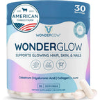 WONDERCOW Hair Skin and Nails Vitamins with Collagen - 90 Capsules