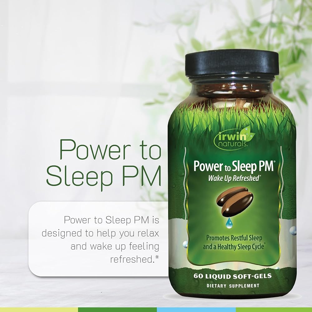 Irwin Naturals Power to Sleep PM Natural Sleep Aid - 60 Softgels - image 5