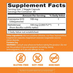 Doctor's Best CoQ10 100 mg + Nattokinase Circulation Support - image 3