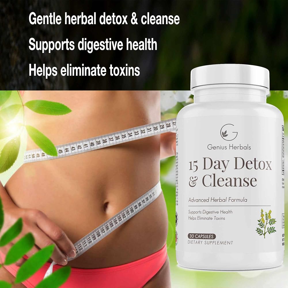 GENIUS HERBALS 15 Day Detox and Cleanse - image 5