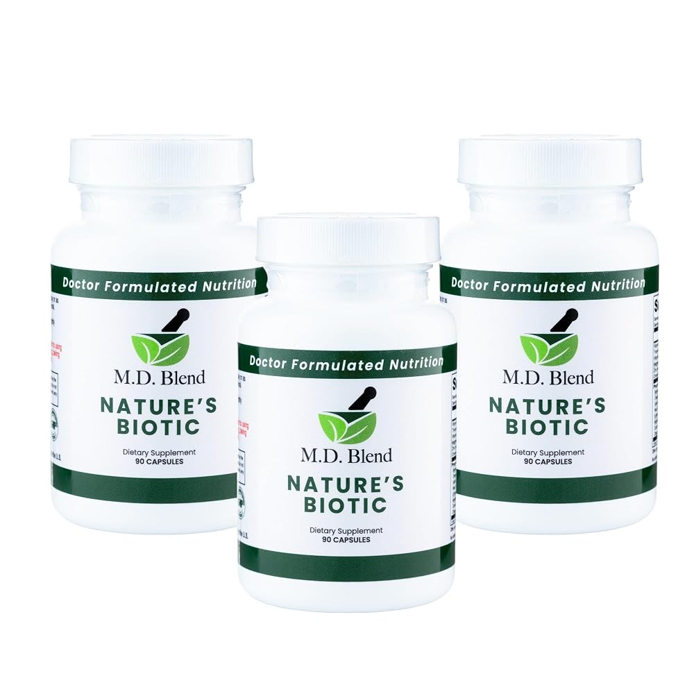 M.D. Blend Nature’s Biotic Berberine Supplement for Daily Wellness