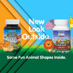 NaturesPlus Animal Parade MagKidz Magnesium Chewable Tablets - 180 Count - image 2