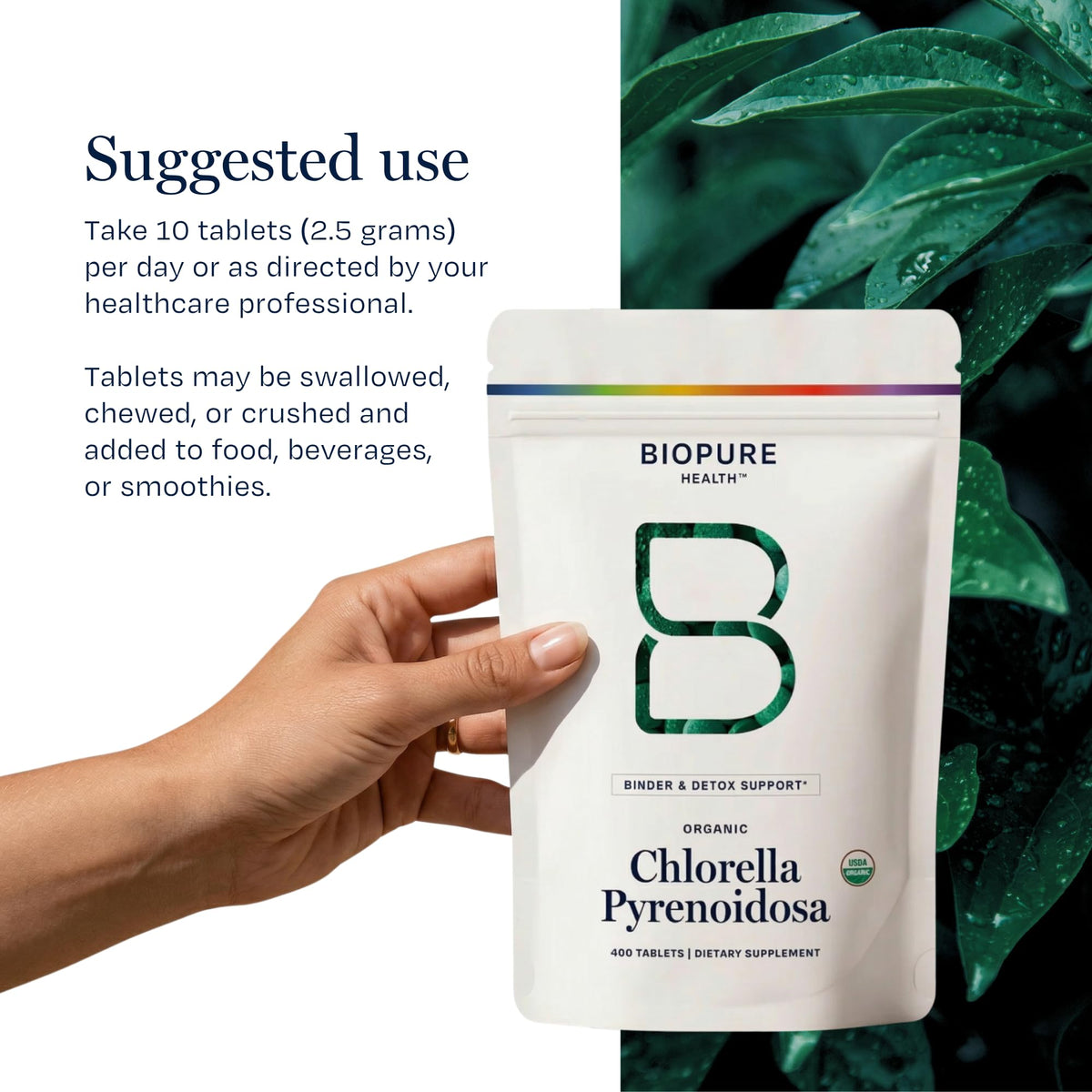 Biopure Health Chlorella Pyrenoidosa