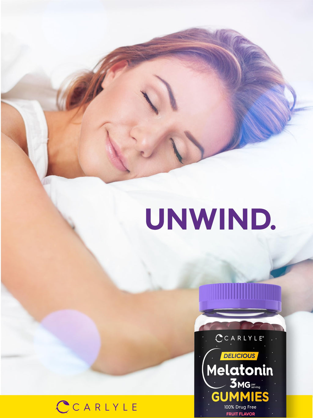 Carlyle Melatonin Gummies 3mg - 90 Count - image 6