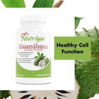 Nutriya Guanábana Graviola Soursop Antioxidant - 100 Vegetarian Capsules - image 4