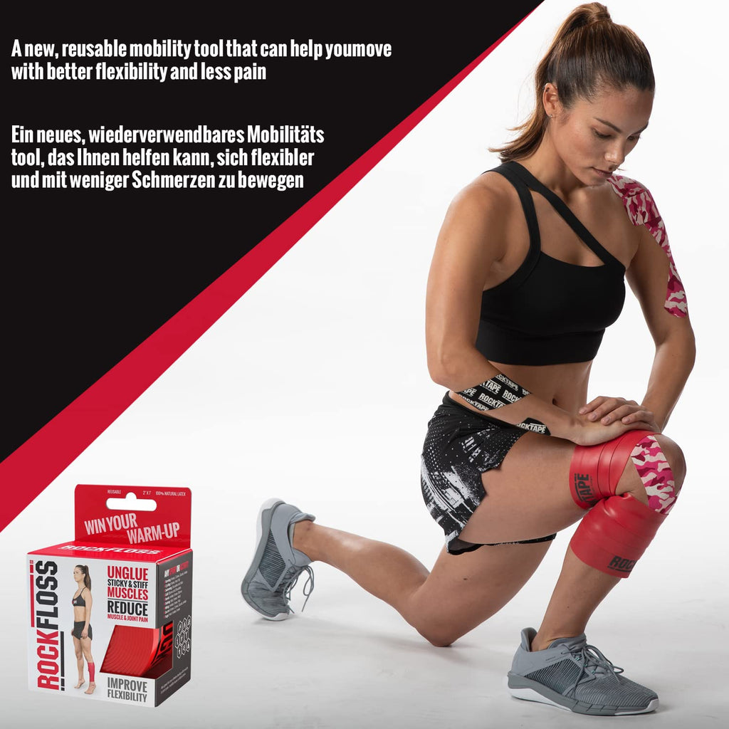 RockTape RockFloss 2" Compression Mobility Band - Red - image 5