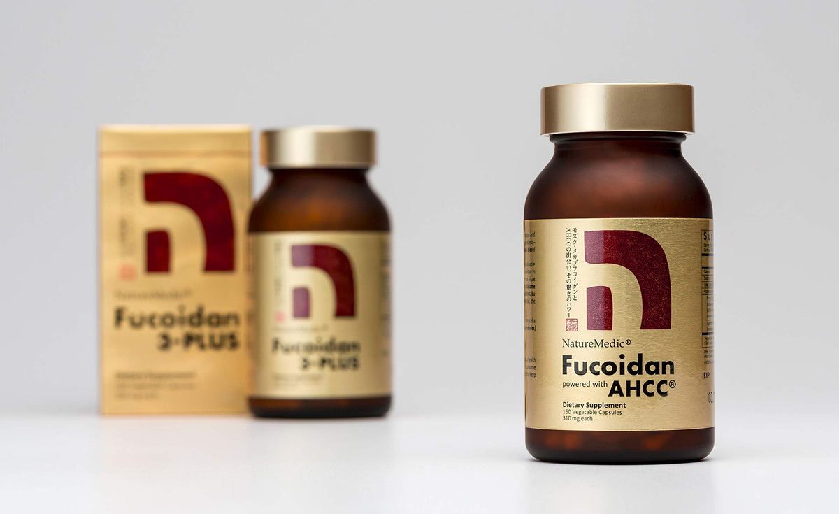 NatureMedic Fucoidan Powered with AHCC® Brown Seaweed Immunity
