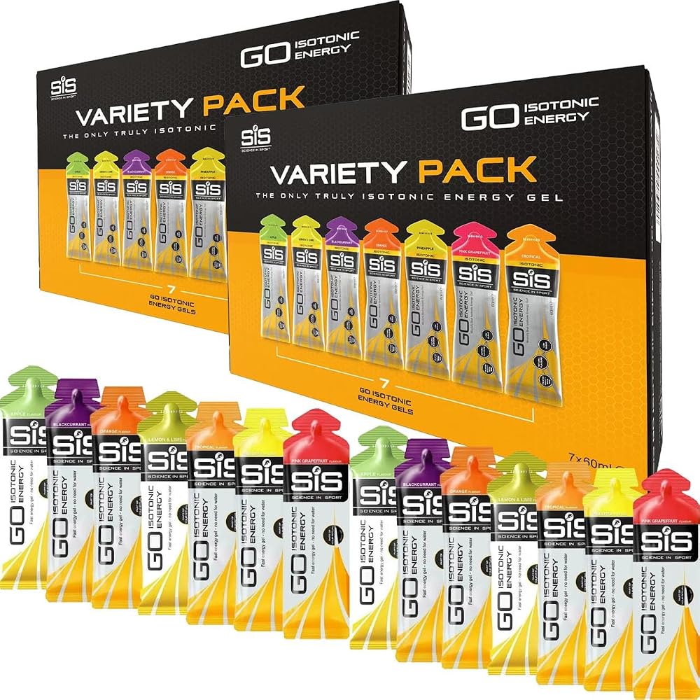 TransAtlantic Treasures SiS Running Energy Gels - 14 x 60ml