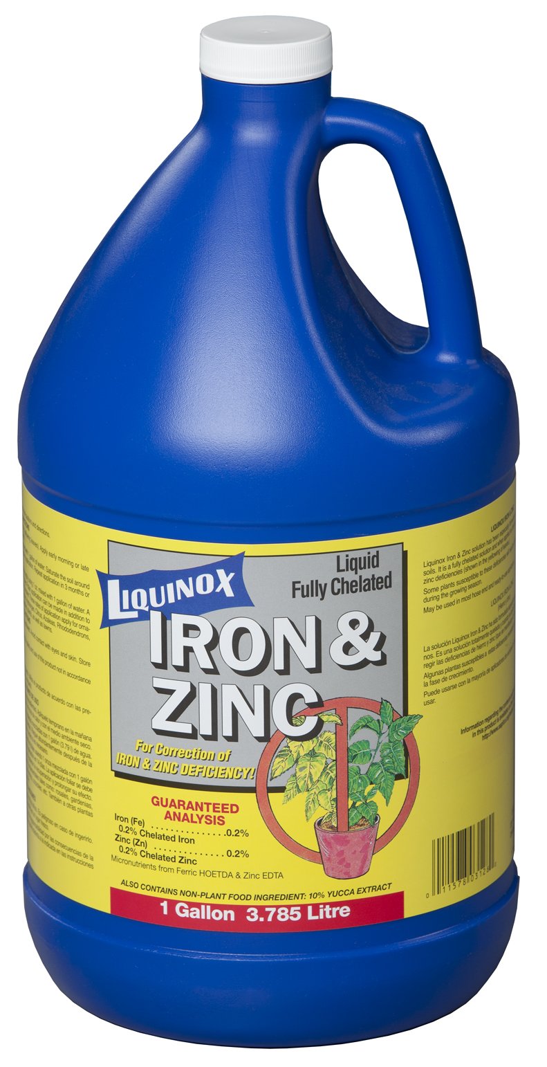 Liquinox Iron Zinc Chelated Mineral Solution - 1 Gallon