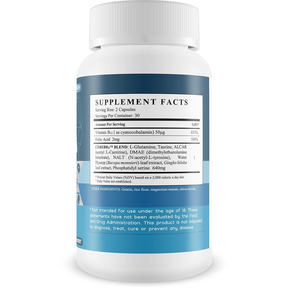 Rejuva Brain Advanced Cognitive Support - 60 Capsules - image 2