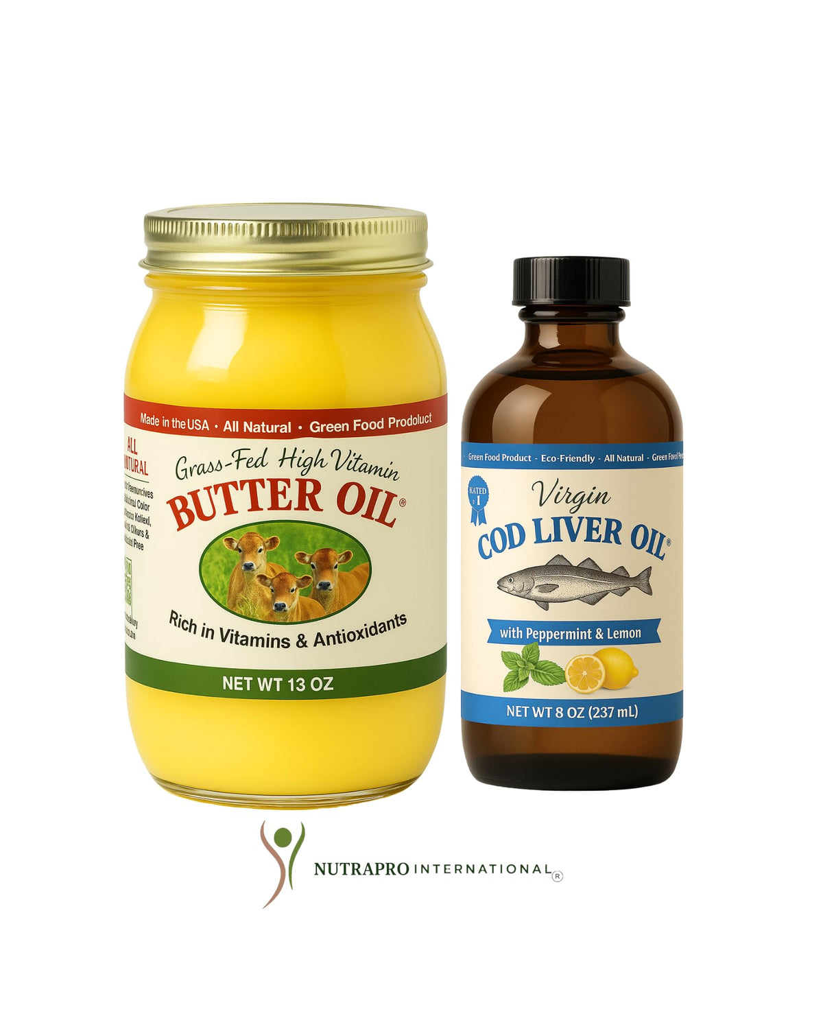 NutraPro International Virgin Cod Liver Oil - Natural