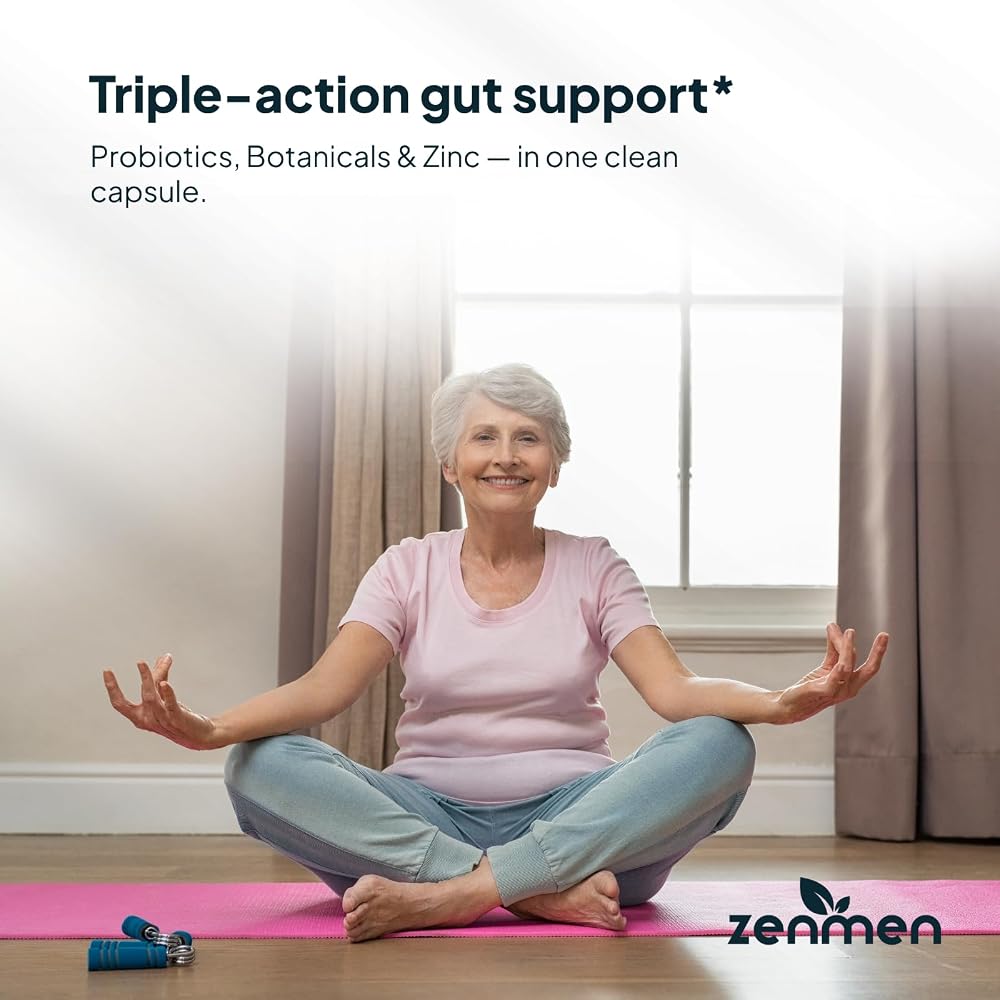 Zenmen H. Pylori Support Probiotic with Mastic Gum - 60 Vegan Capsules - image 2