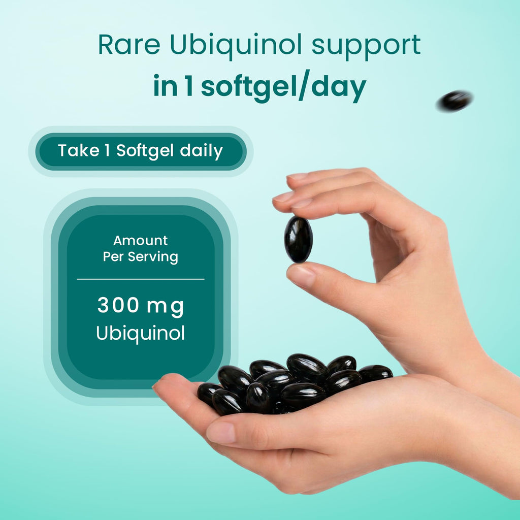 Ved Ubiquinol 300mg CoQ10 - 90 Softgels - image 6
