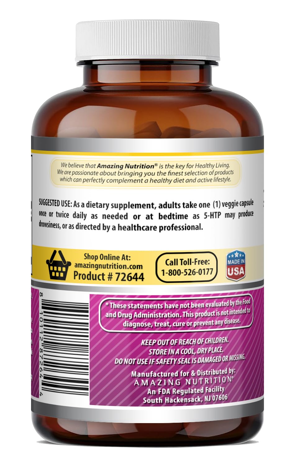 Amazing Formulas 5-HTP (Hydroxytryptophan) Supplement