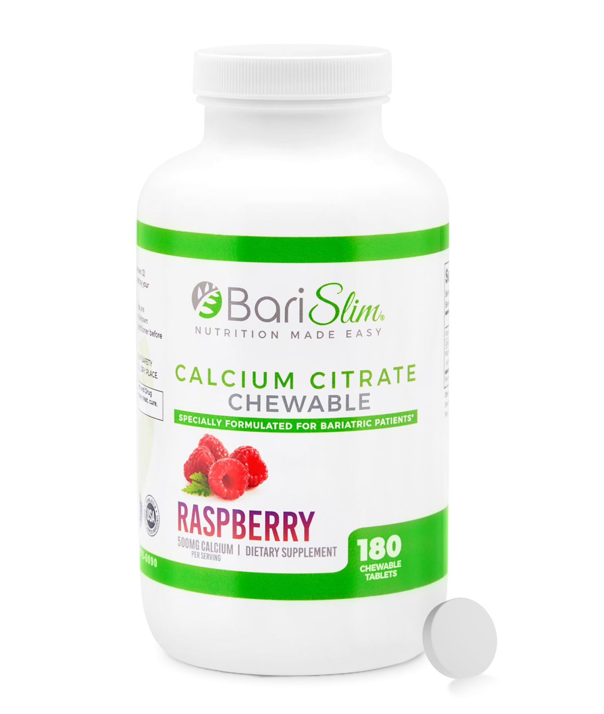BariSlim Bariatric Calcium Citrate with Magnesium and Vitamin D Tabs