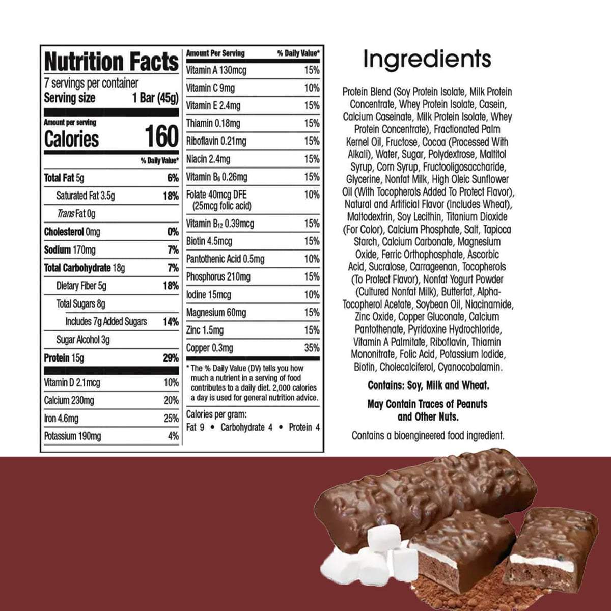 BestMed - High Protein Nutrition Bar - Low-Carb