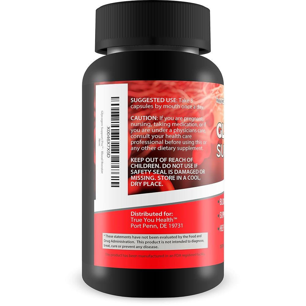 Happy Health Marketplace Glycogen Support Pro Blood Health - 90 Capsules - image 3