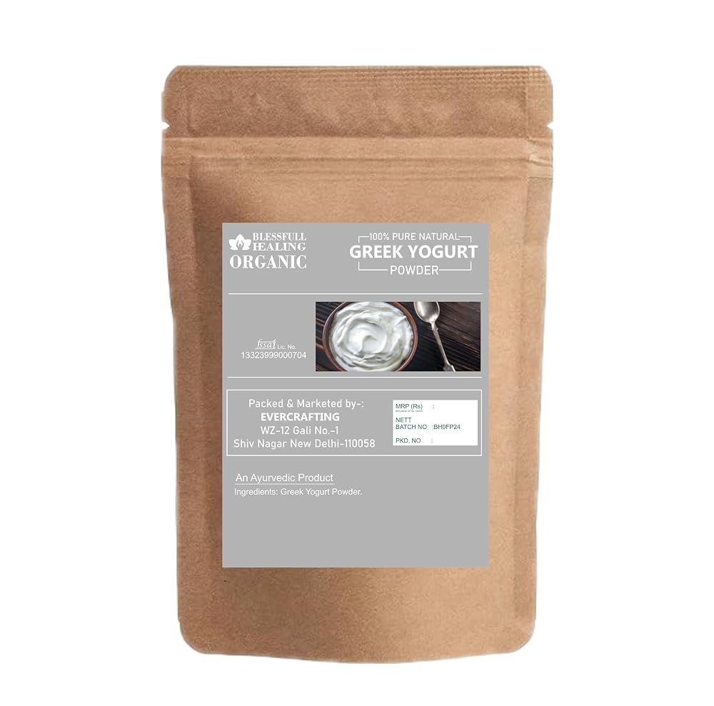 Blessfull Healing Organic Greek Yogurt Powder 100% Pure Natural 200
