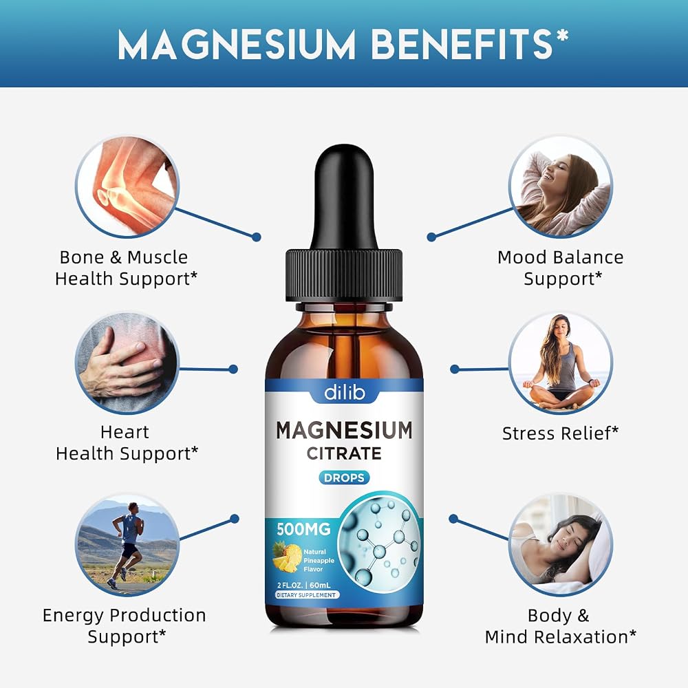 dilib Liquid Magnesium Glycinate Supplement