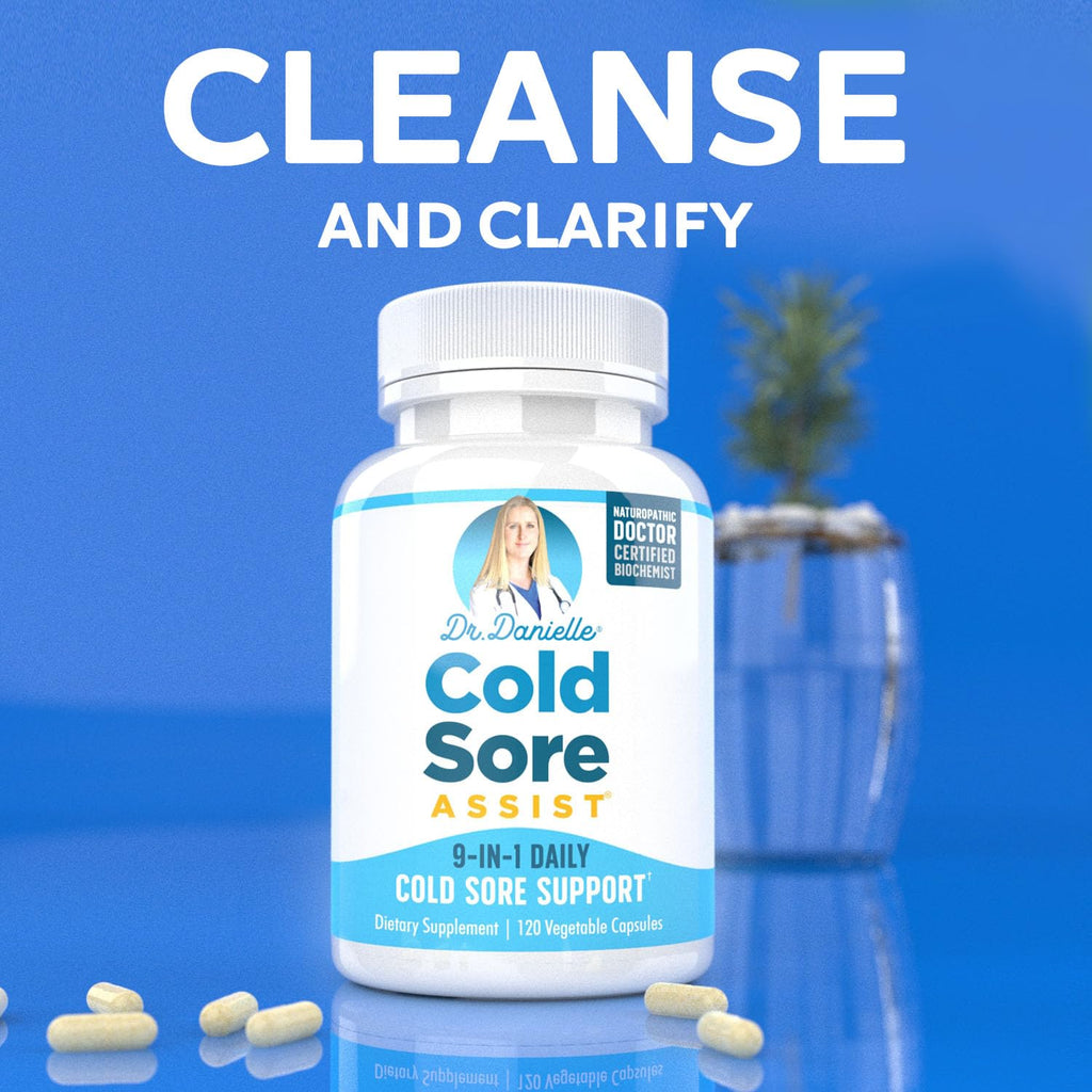 Doctor Danielle Cold Sore Assist with Lysine and Lemon Balm - 120 Capsules - image 3