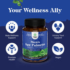 Natures Craft Saw Palmetto for Men with Beta Sitosterol