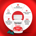 Feosol Original Iron Supplement Tablets 65mg - 240 Tablets - image 3