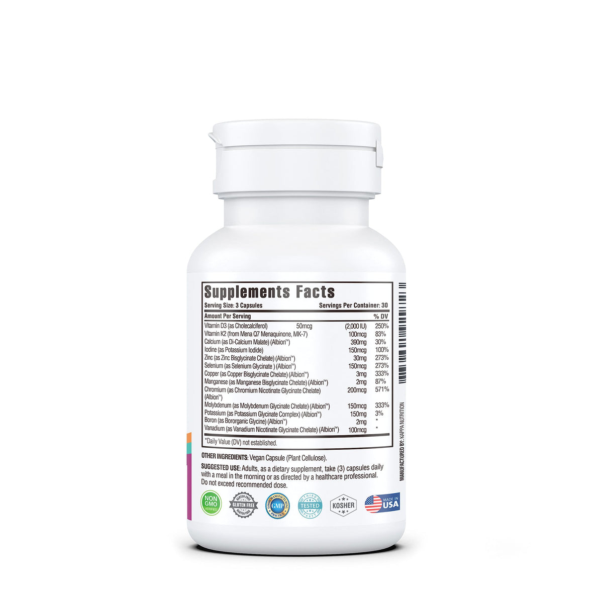 KAPPA NUTRITION Mineral 13 in 1 Complex - 90 Vegan Capsules - image 10