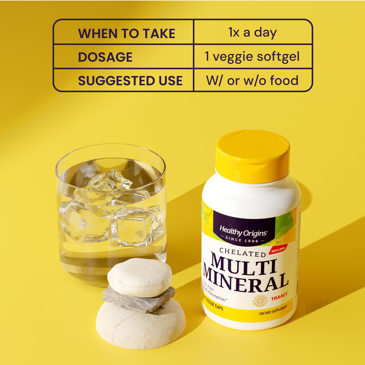 Healthy Origins Chelated Multi Mineral - 120 Capsules - image 5