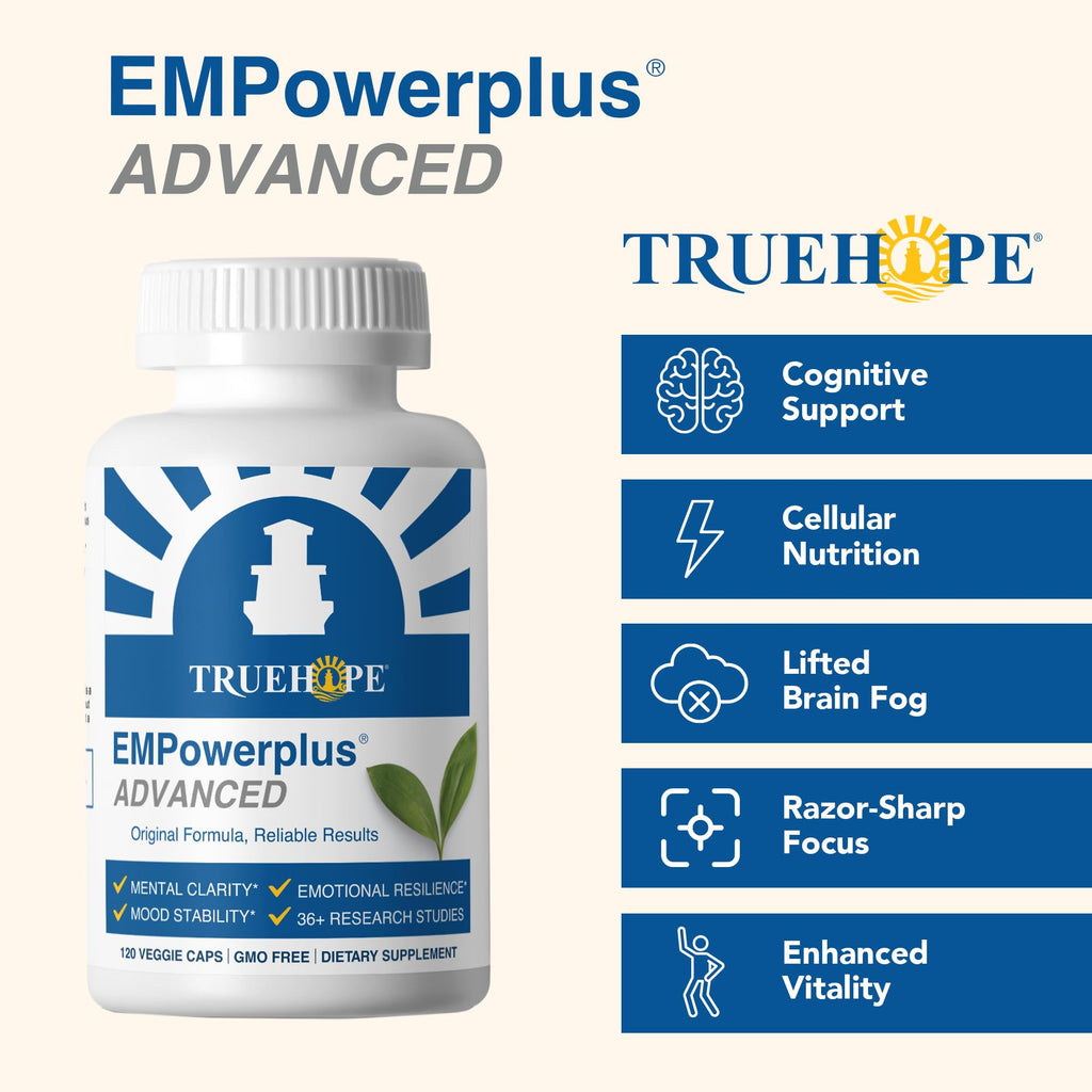 Truehope EMPowerplus Advanced Multivitamin for Mood & Stress - 120 Capsules - image 7