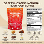 Organic Bless Mushroom Coffee Instant Powder - 30 Servings - image 9