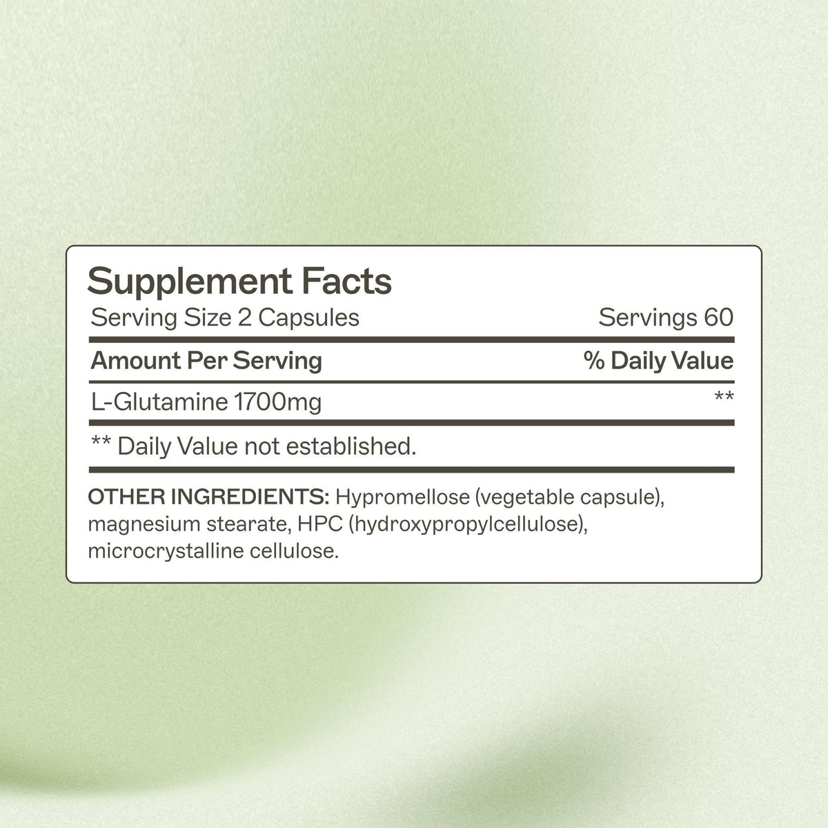 Amy Myers MD L-Glutamine Capsules for Gut Health - 120 Capsules - image 2