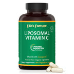 Life's Fortune Liposomal Vitamin C 2100 mg Immune Support - 180 Capsules