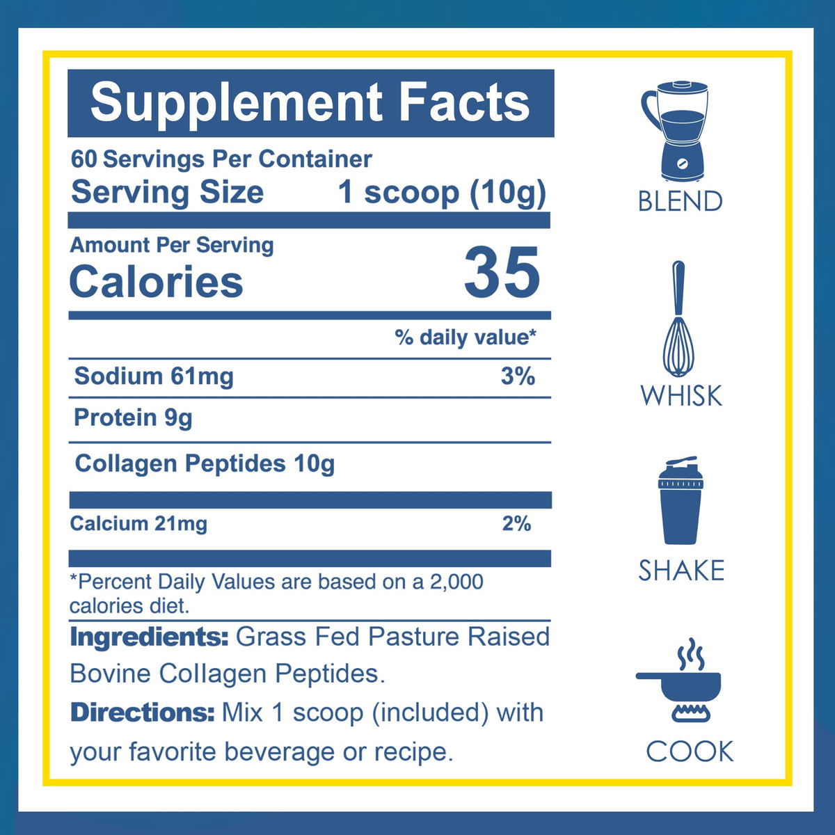 Zammex Collagen Peptides Powder