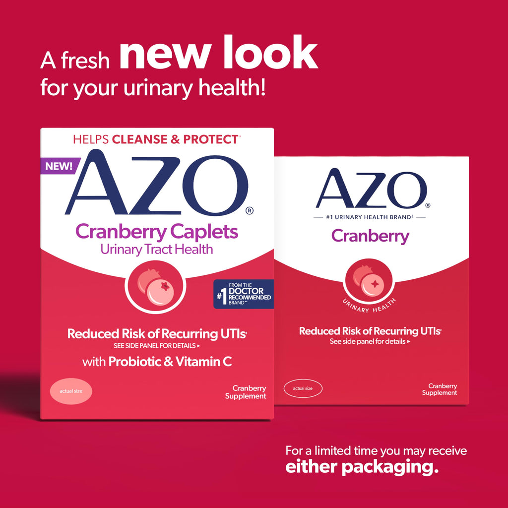AZO Cranberry for Healthy Urinary Tract - 50 Caplets - image 2