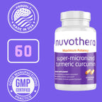Nuvothera Super-Micronized Turmeric Curcumin Capsules - 120 Capsules - image 8