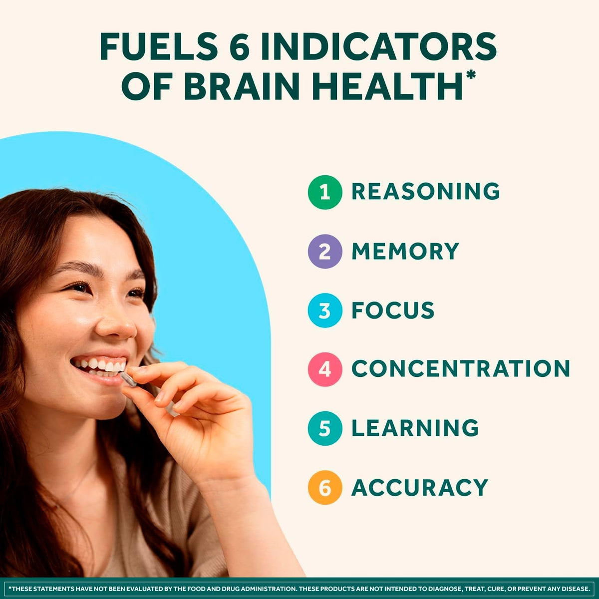 NEURIVA Plus Brain Supplement for Memory, Focus & Concentration - 60 Capsules - image 2