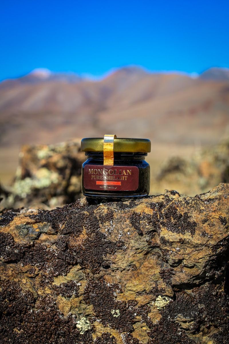 Mongolian Shilajit Pure Natural Herbal Supplement - 1 oz - image 5