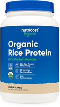 Nutricost Organic Rice Protein Powder - 2 LB
