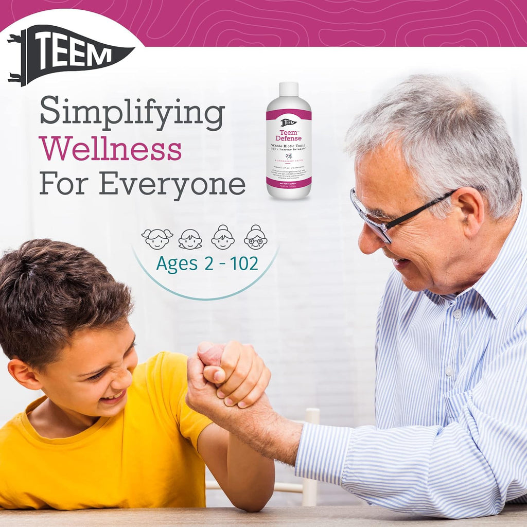 Teem Defense Liquid Probiotic with Elderberry and Postbiotics - 16 fl oz - image 6