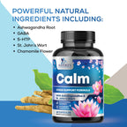 Nature's Nutrition Stress Support Supplement - Extra Strength Relief