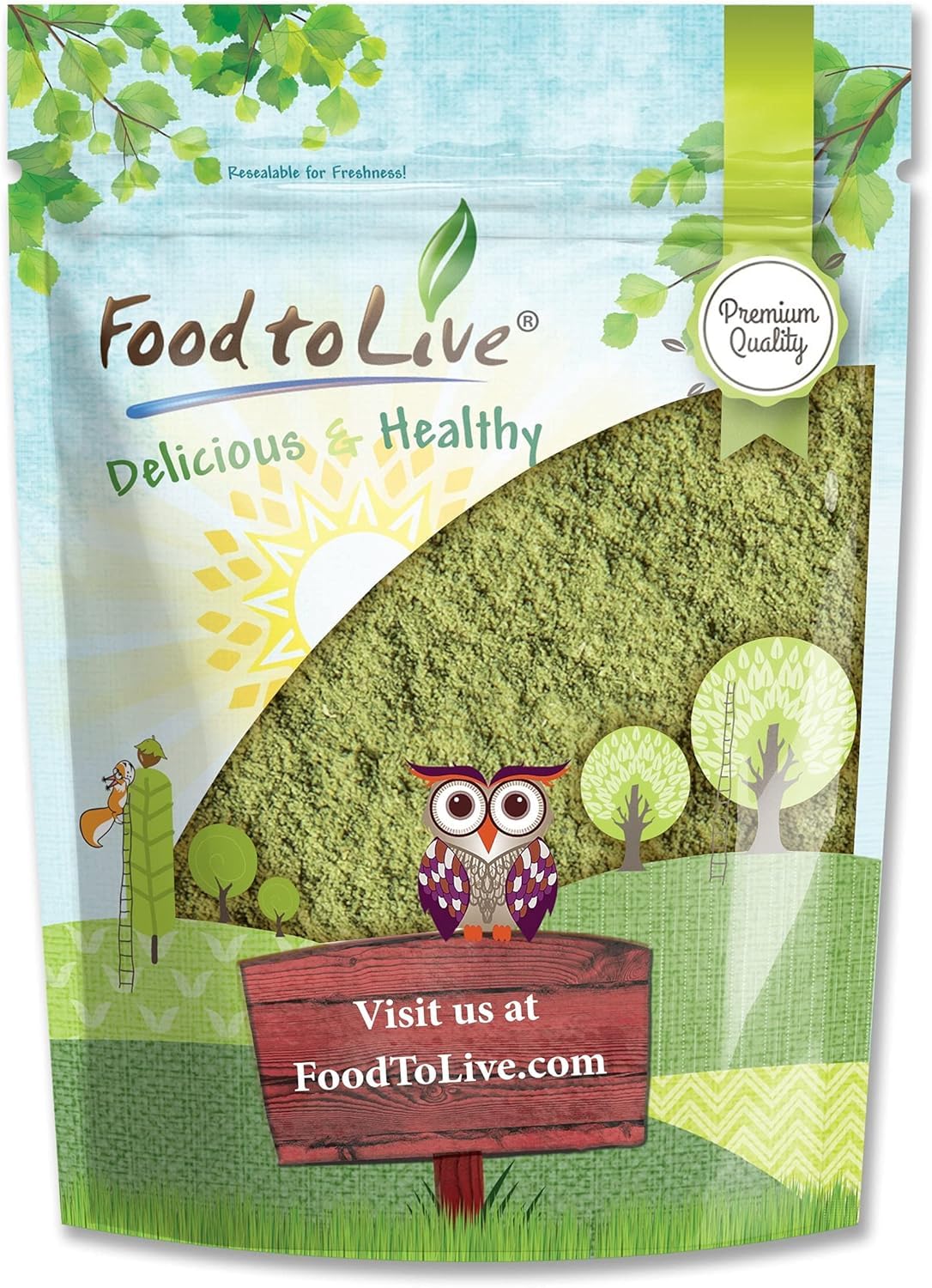 Food to Live Alfalfa Powder