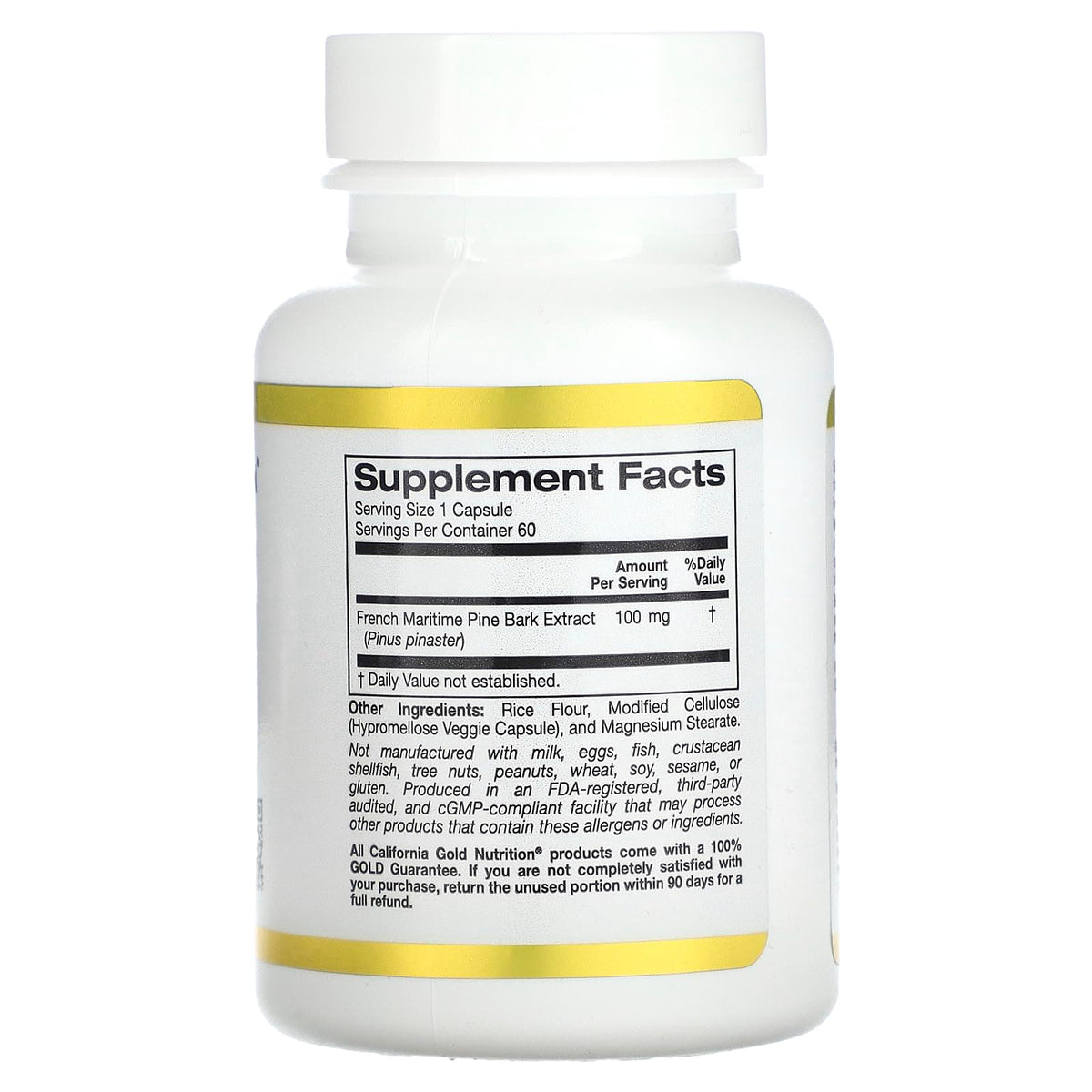 California Gold Nutrition French Maritime Pine Bark Extract - image 2