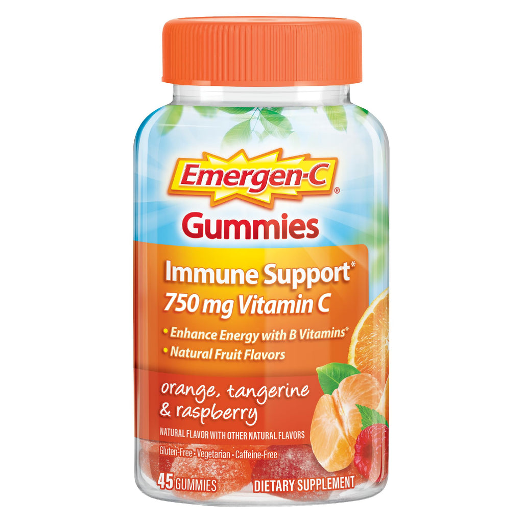 Emergen-C Vitamin C 750mg Immune Support Gummies - 45 Gummies
