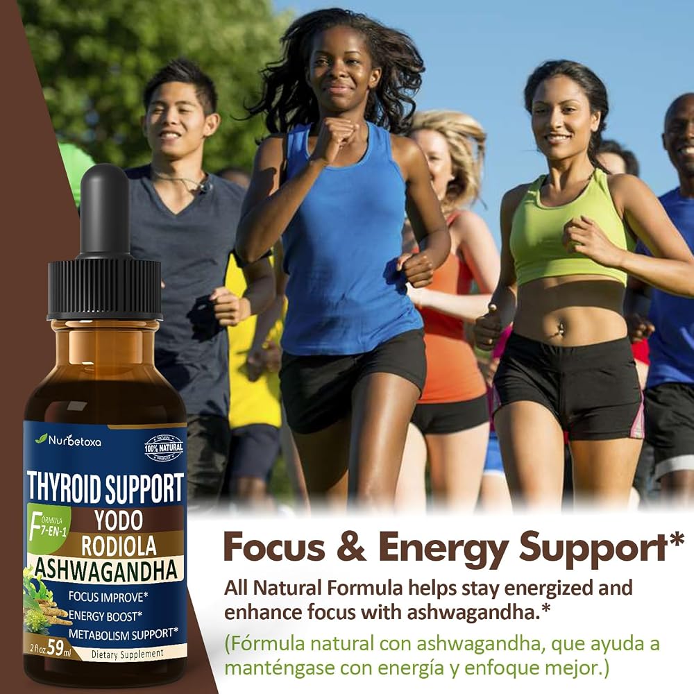 Nurbetoxa Thyroid Support Drops - Liquid Iodine Supplement - image 3