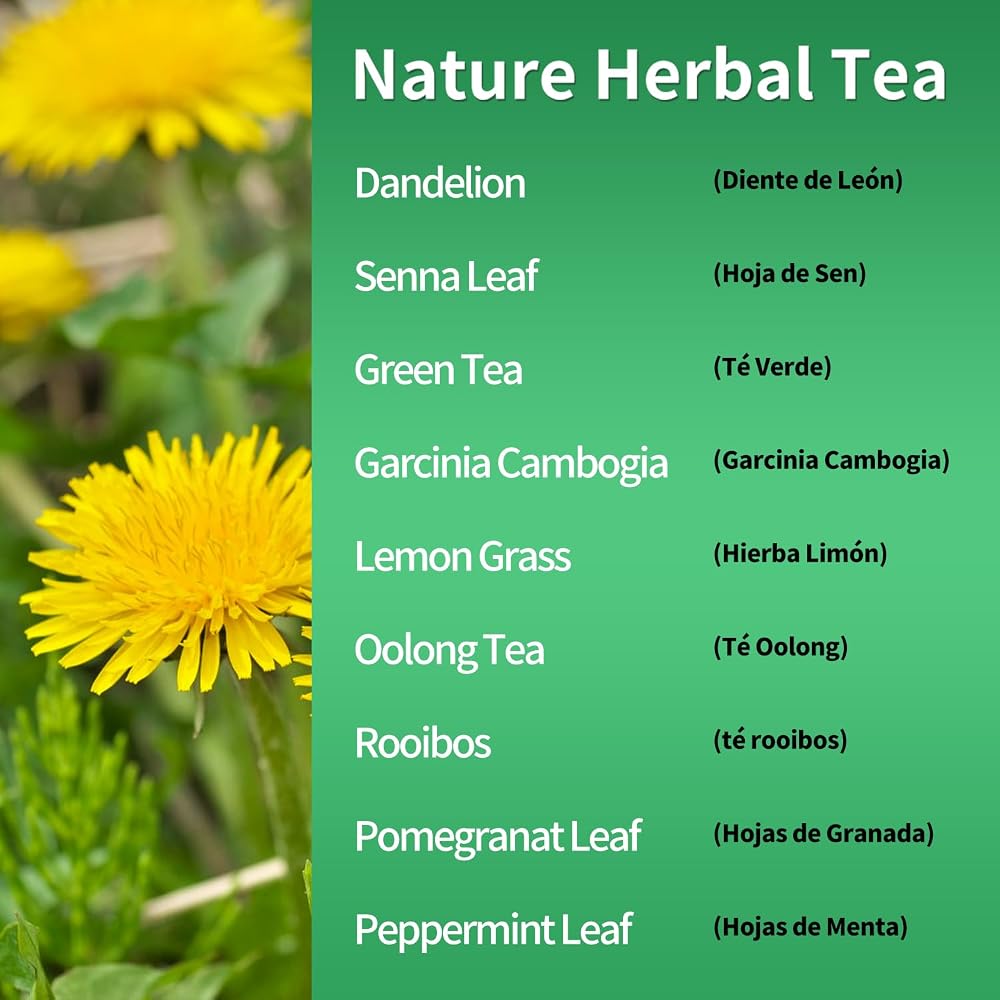 Herbmood Dandelion Tea 30-Day Cleanse - 60 Tea Bags - image 6