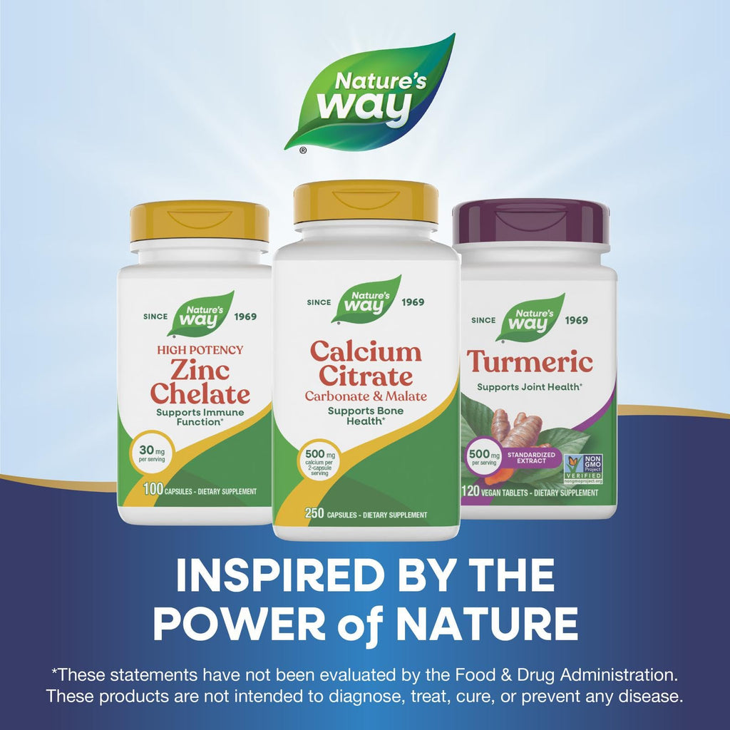 Nature's Way Calcium Citrate Complex, 500 mg per Serving