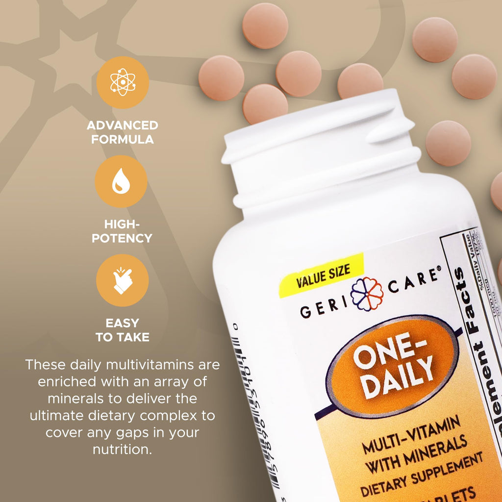 GeriCare One-Daily Multi-Vitamin & Minerals