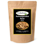 Vedazest Organic Ashwagandha Root Whole Raw - 100g - image 2