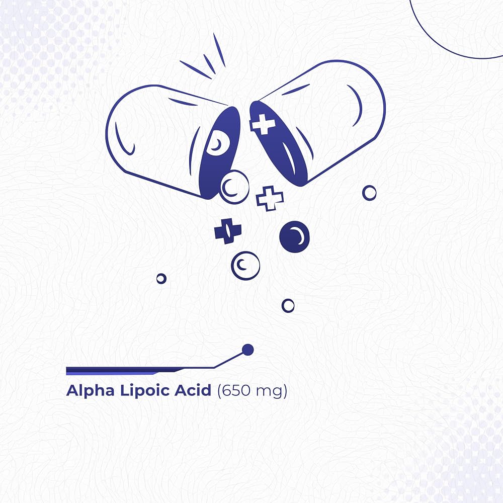 Foods For Gut Alpha Lipoic Acid 650 mg - 120 Vegetarian Capsules - image 3